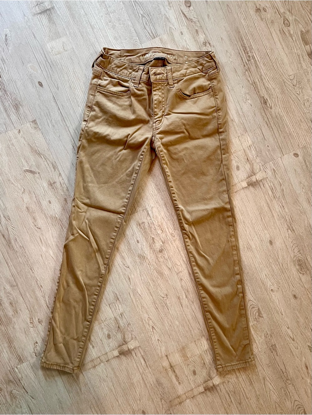 American Eagle Outfitters Super Stretch Jeggings Skinny Jeans - Tan